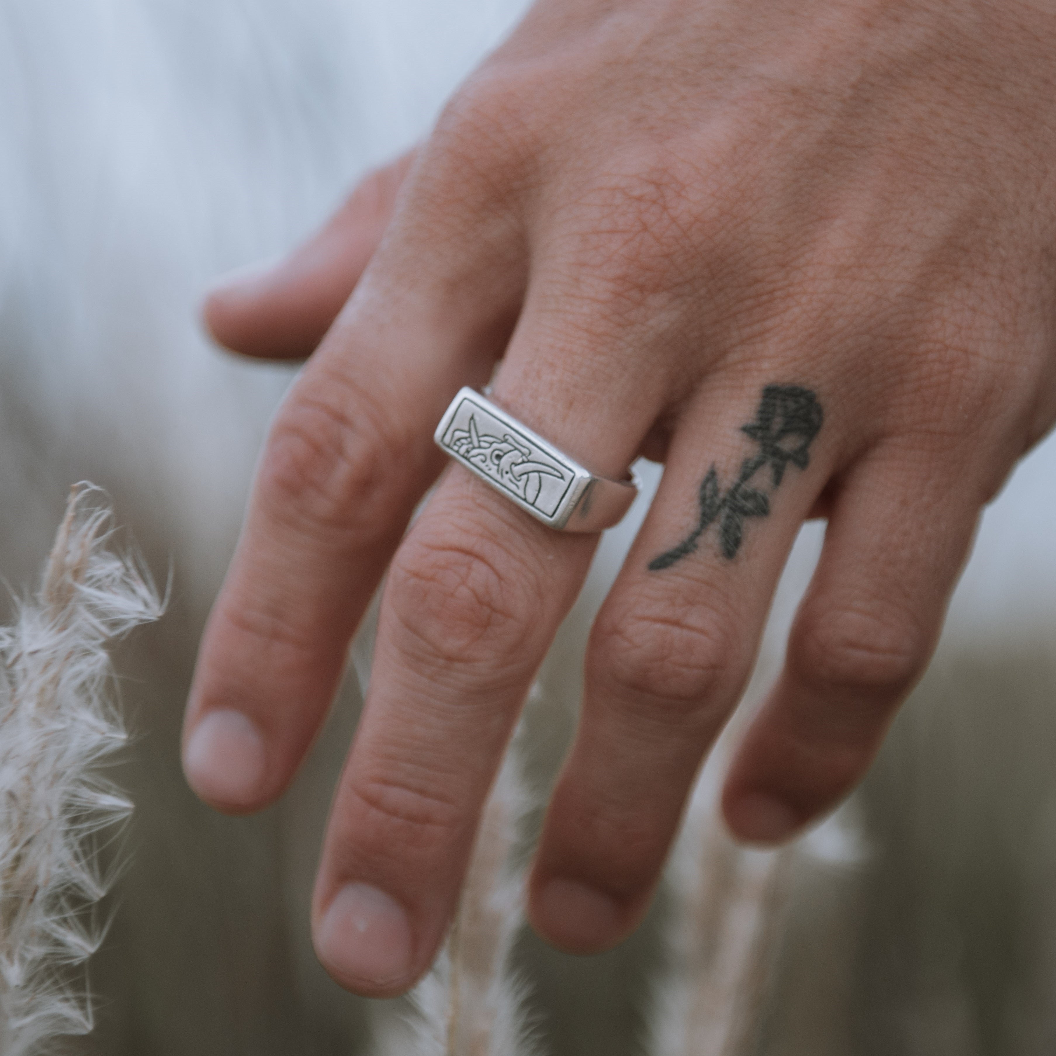 OVY Silver Signet Ring 12号 - リング